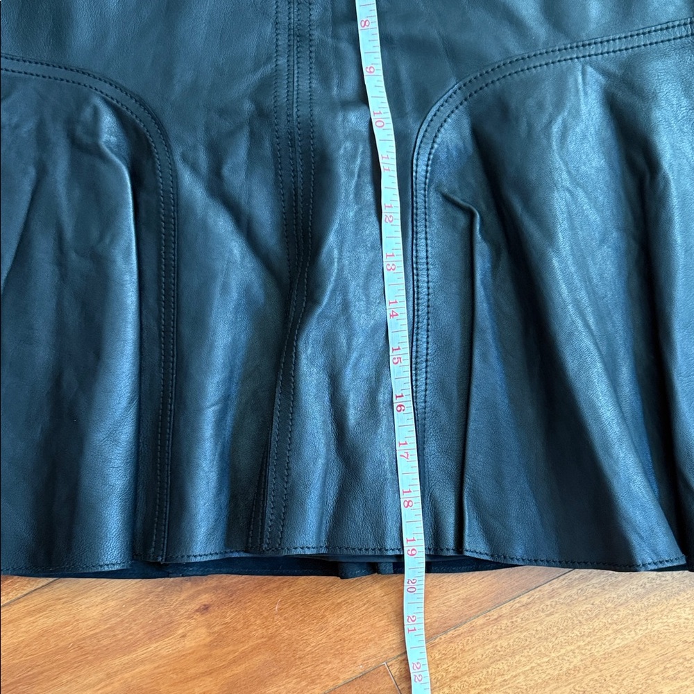 Halogen Black Leather Skirt - Picture 3 of 7